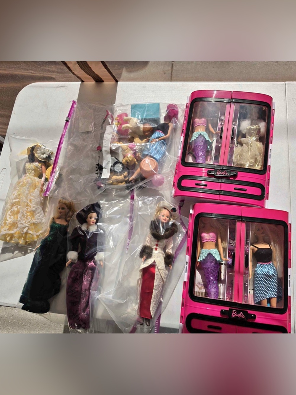 Barbie Assortment with Pink Playcases and Purple Accents